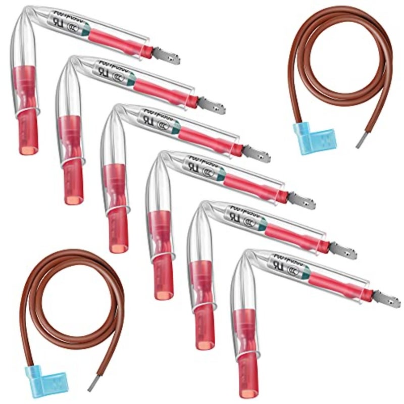 6 Pcs Water Heater Thermal Cut Off Kit Replacement Part, Toilet Part Mobile Fittings Compatible with RV OEM Atwood 93866, Auto Spare Work on Electronic Water Heater - Image 1