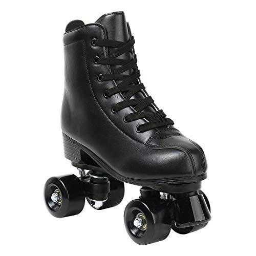XUDREZ Roller Skates for Women Men Shiny Double Row Four Wheels Roller Skates Womens Roller Skates with Shoes Bag - Image 4