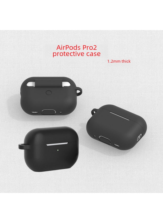 Generic - Suitable For Apple Airpods Pro2 Protective Case Airpodspro2 Protective Case Earphone Protective Case-Color:Red-Applicable Model:Airpods Pro (with Ears, Old 3 Generations) - Image 1