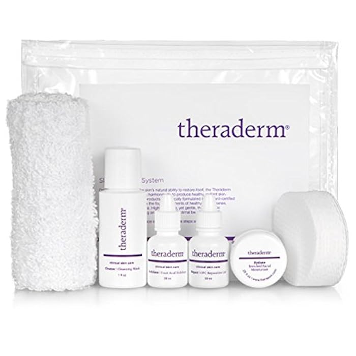 Theraderm Skin Renewal Travel System with Gentle Moisturizer - TSA Approved - 2-week supply - Image 1