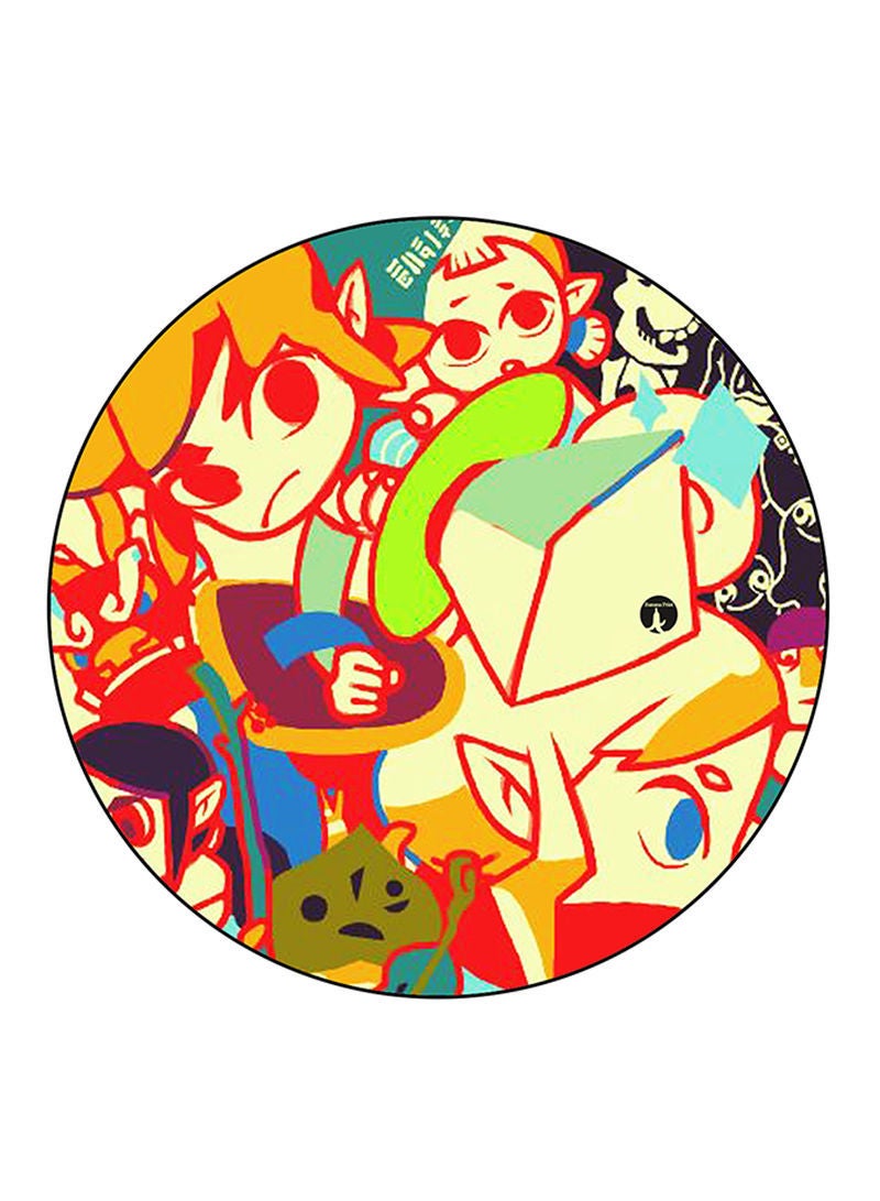 RKN The Video Game The Legend Of Zelda Printed Pin Multicolour - Image 1