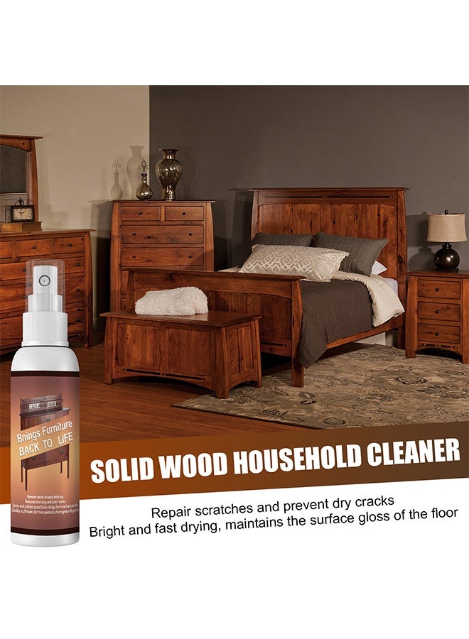 جوي فيش Spray and Polishes Wood Floors - Wood Repair Spray Fast Fix Scratch Remover Instant Fix Repair Paint for Wooden Table Bed Floor Quick Removal Wood Furniture Cleaning Care - Image 3