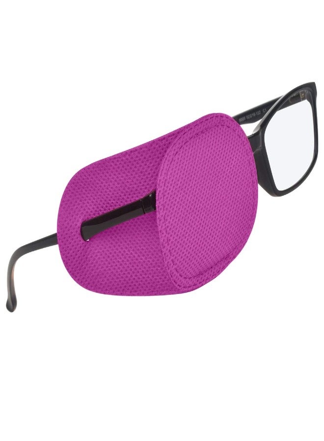 AUGEN Eyepatch for Kids Amblyopia Eye Patches, Kids Eye Patch, Strabismus, Lazy Eye Patch for Children Adults (Pink, Pack of 1 Pair) - Image 1