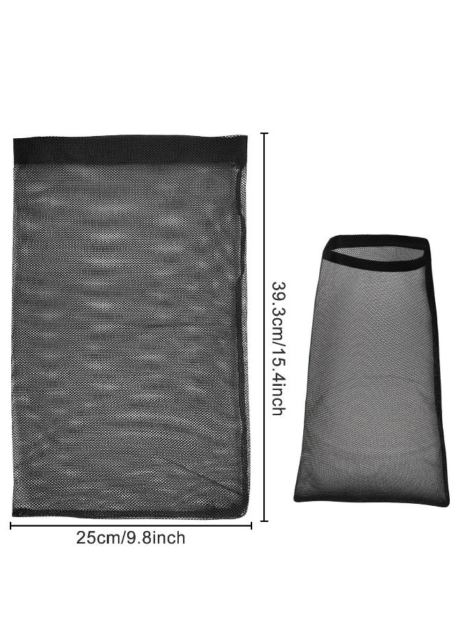 3-Pack Outdoor Dryer Vent Lint Traps, Lint Dust Bags for Capturing Lint and Dust, Exterior Dryer Lint Covers for Efficient Ventilation (Black) - Image 3