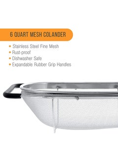BLACKSTONE Stainless Steel Washbasin Mesh Basket 34X23 Cm  - Image 2