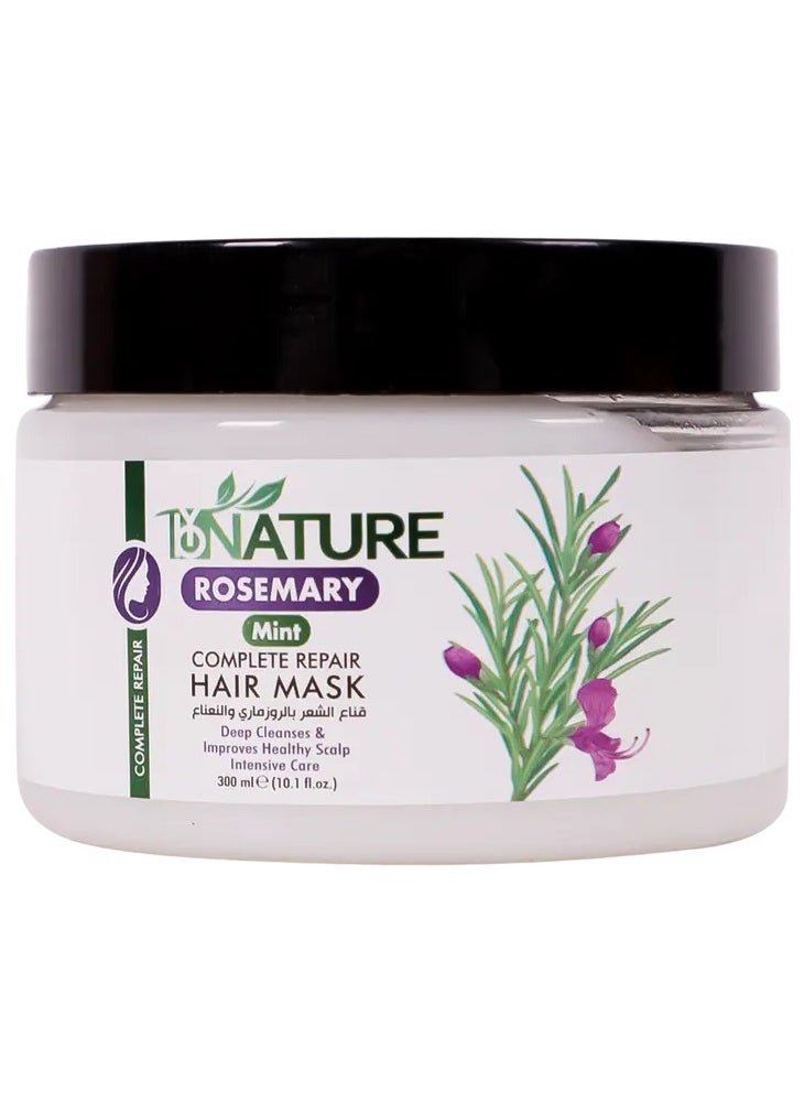 By Nature Rosemary and Mint Hair Mask 300 ml - pzsku/Z666C617F63E4C2C45C5FZ/45/_/1736756442/9b9e2780-963c-49e4-9073-90896d4fb46e