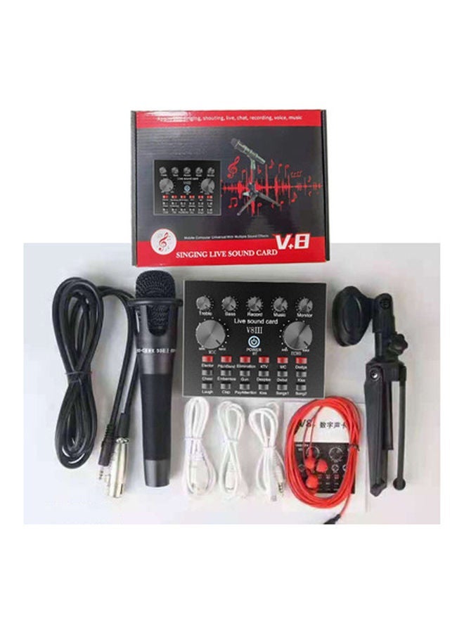 Arabest K-Song Live Broadcast V8 Sound Card PSWZ019 Black - Image 2