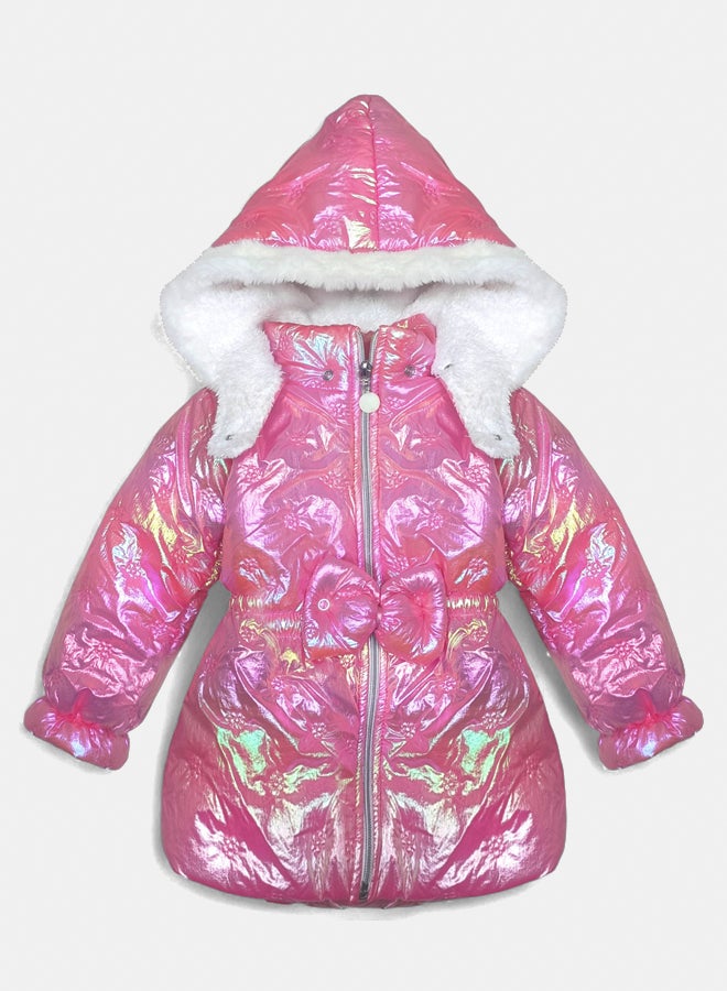 BabyShoora Baby Unisex Waterproof Fur Lined Jacket - Image 1