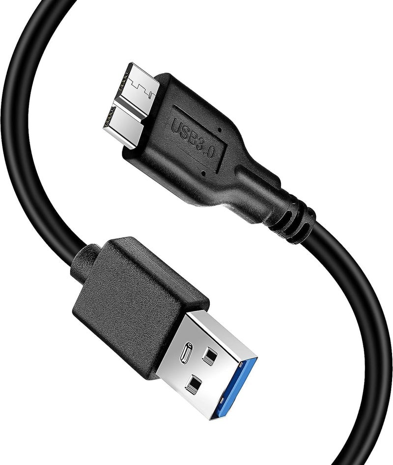 rts High Speed USB 3.0 portable External Hard disk cable hdd cable (45CM / 1.47 Foot) upto 5 Gbps data transfer Cable compatible with Seagate wd Samsung Sony Toshiba Hitachi Transcend Desktop Laptop - Image 1
