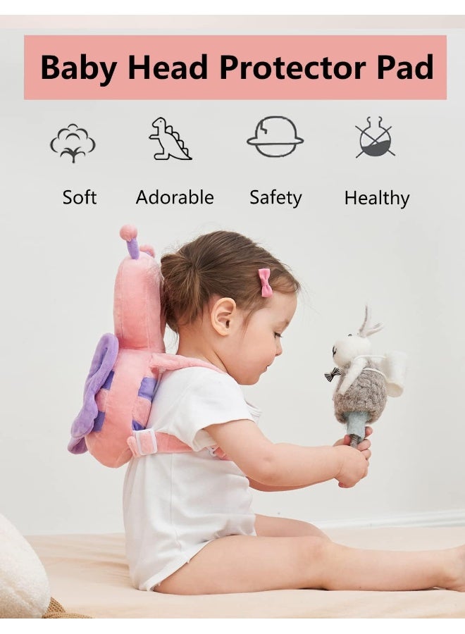 JunNeng JunNeng Toddler Baby Head Protection Cushion Backpack Wear (Corgi)  - Image 2
