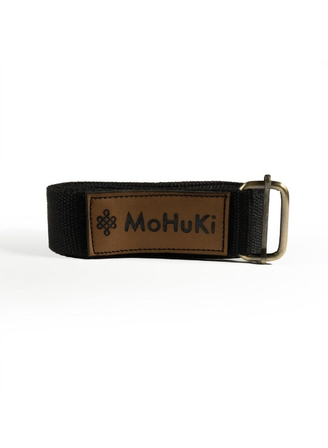 Mohuki Yoga Strap - Polyester - Black - Image 2