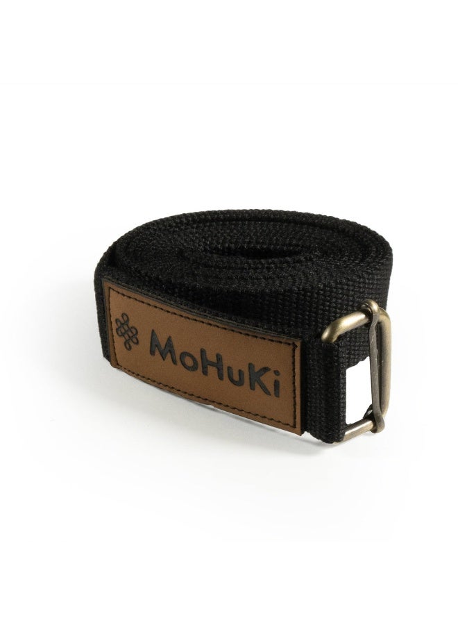 Mohuki Yoga Strap - Polyester - Black - Image 4