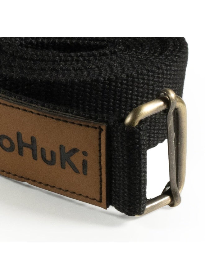 Mohuki Yoga Strap - Polyester - Black - Image 3