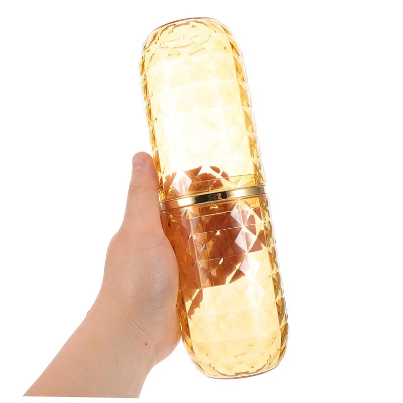 Portable Quick Dry Travel Toothbrush Holder For Camping Business Daily Use Black - Image 4