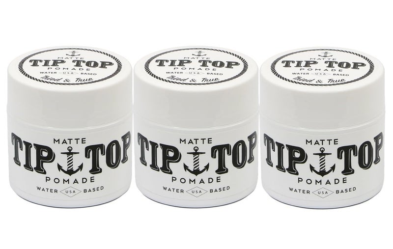 Tip Top TipTop Matte Water Based Medium Hold Pomade 425oz Pack of 3