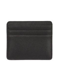 TOMMY HILFIGER Women's TH Monogram Credit Card Holder - Faux Leather, Black  - Image 2