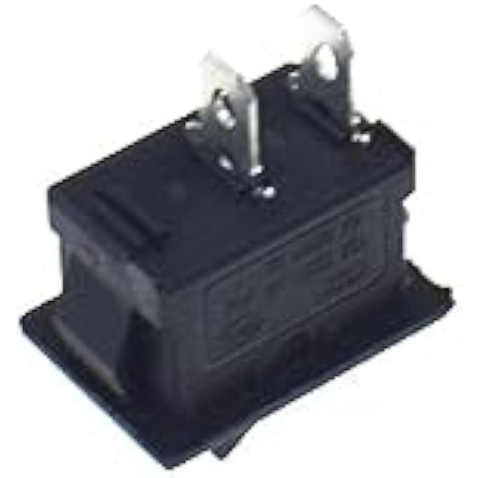 Senzooe 30Pcs 15X21Mm Ac 6A 250V 10A 125V 2 Solder Lug Spst On Off Mini Boat Rocker Switch Car Auto Boat Round Rocker 2 Pin Toggle Spst Switch Snap - Image 4