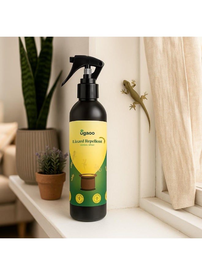 UGAOO Lizard Repellent Spray - 200 ML | 100% Herbal Lizard Repellent for Home| Baby-Safe, Pet-Friendly | Eco-Friendly, Non-Toxic - Image 5