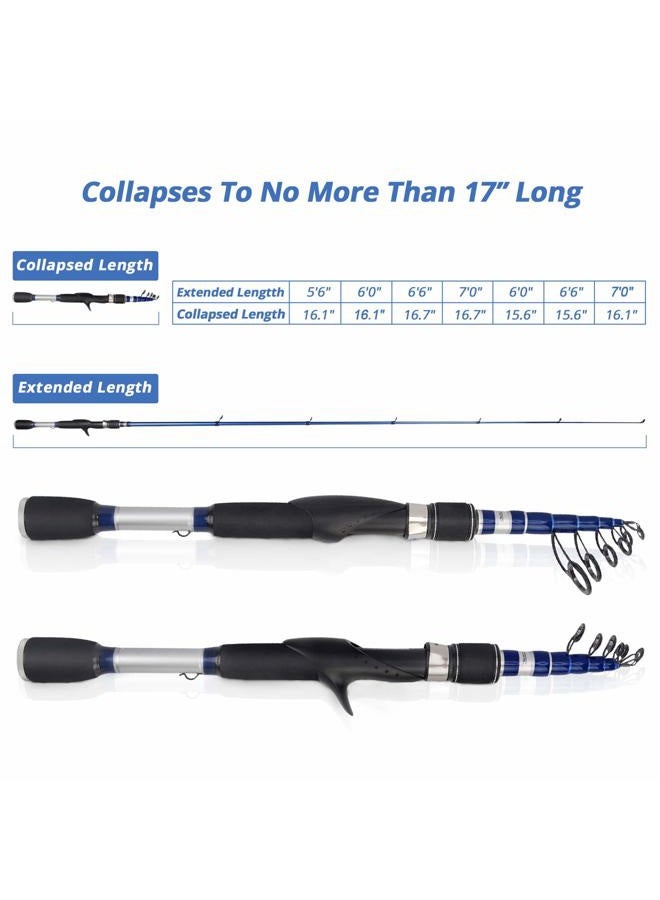 Kastking Compass Telescopic Fishing Rods,Spinning Rod,7ft - Medium Heavy - Moderate Fast - Image 4