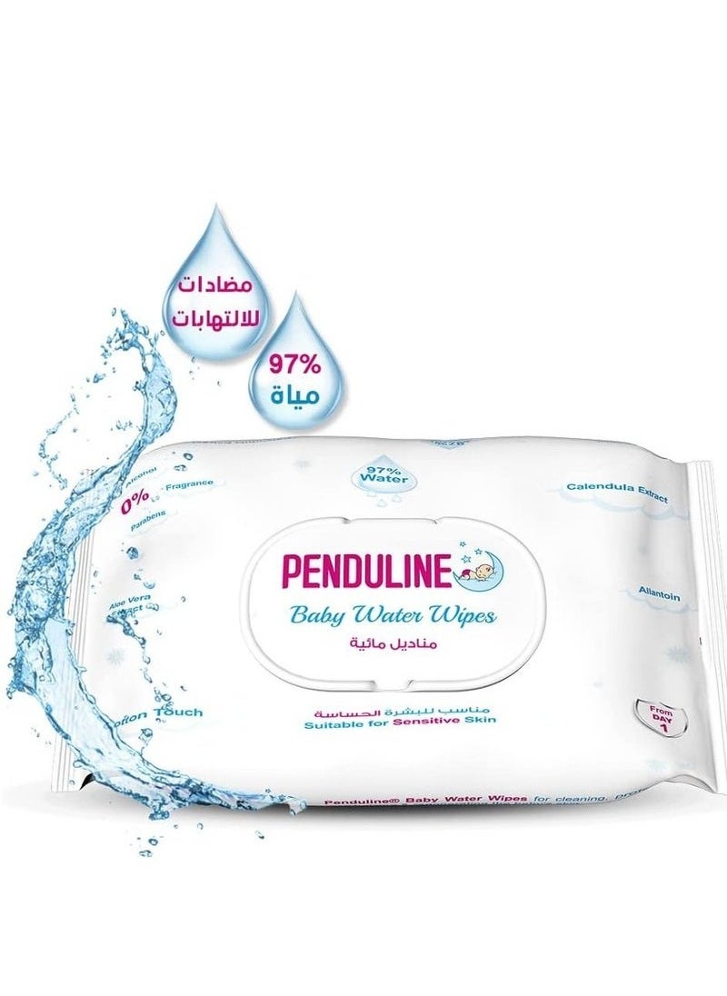 PENDULINE - Water Baby Wipes-70pcs - Image 1