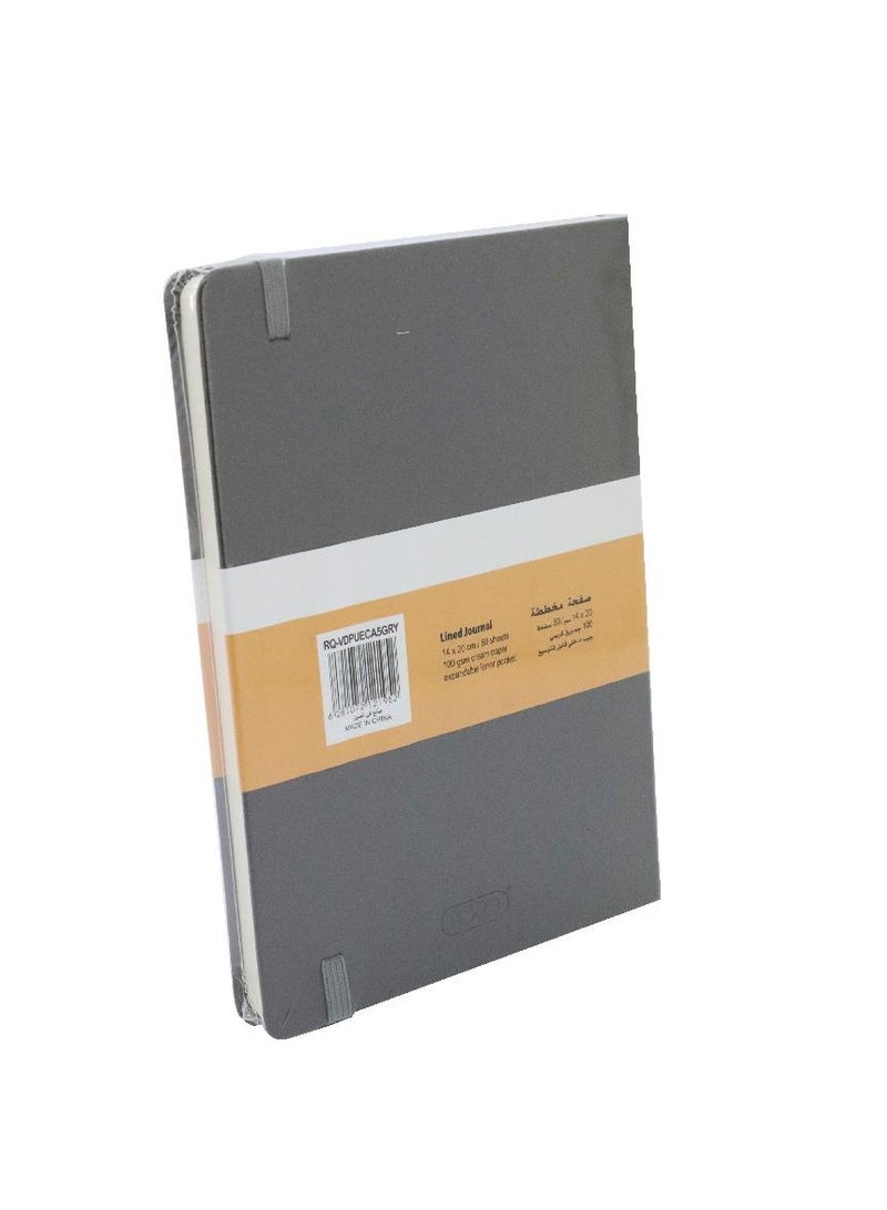 ROCO Notebook Embossed Elastic Band14 X 20 cm160 Pages - Image 2