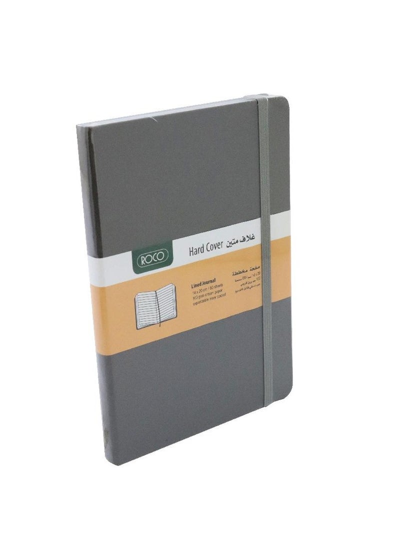 ROCO Notebook Embossed Elastic Band14 X 20 cm160 Pages - Image 1