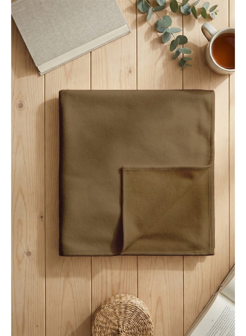 SleepLand Guest and travel package, brown, consisting of a mattress, blanket, pillow, and pillowcase - Image 5