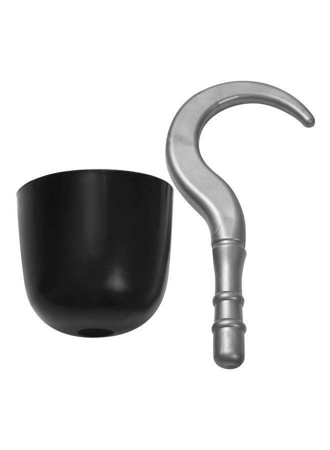 تونج كلاود خطافات قراصنة من تونغ كلاود، 8 قطع، خطاف يدوي من البلاستيك، خطاف زي القراصنة، إكسسوار لحفلات الهالوين وأعياد الميلاد والتنكر - Image 5