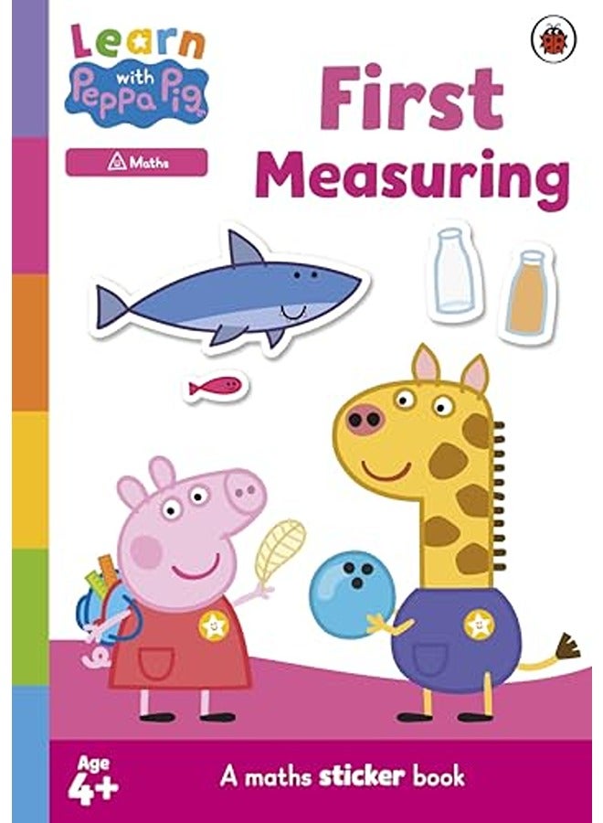 Learn with Peppa: First Measuring sticker activity book