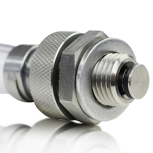 Votex - Made in USA - M12 X 1.75MM Long Threaded Quick Easy Valve Oil Drain Plug, Fits Chevrolet, Ford, GMC - Part Number SMQDP060 - Image 1