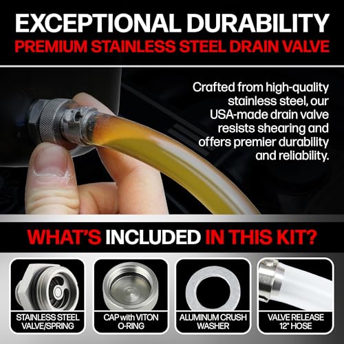 Votex - Made in USA - M12 X 1.75MM Long Threaded Quick Easy Valve Oil Drain Plug, Fits Chevrolet, Ford, GMC - Part Number SMQDP060 - Image 4