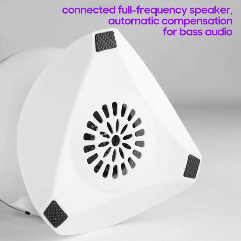 Portable Speaker 360° Rotating Crystal Ball Built-In Colorful LED Lights Disco Strobe - Auto-Enhanced Bass Audio Wireless Connection for Home Parties KTV Festivals - Image 5