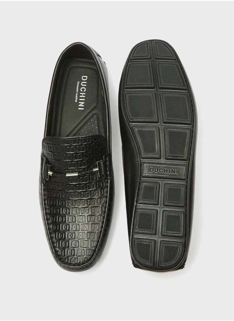 DUCHINI - Casual Slip Ons Loafers - Image 1