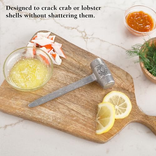 Wilton Armetale Seafood Mallet,Silver 6.5-Inch - Image 3