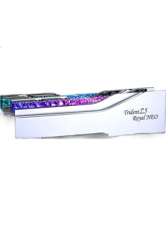 G.Skill G.Skill 32Gb (16Gx2) Kit Ddr5 6000Mhz Desktop Memory - Trident Z Expo Edition Rgb Light Bar - Silver/C28 - Image 1