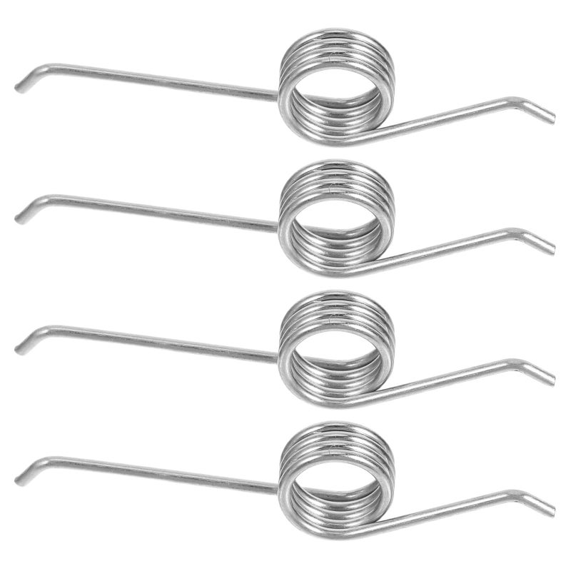 Stainless Steel Garbage Can Lid Torsion Spring Replacement 4 Pack For Bin Repair - Image 2