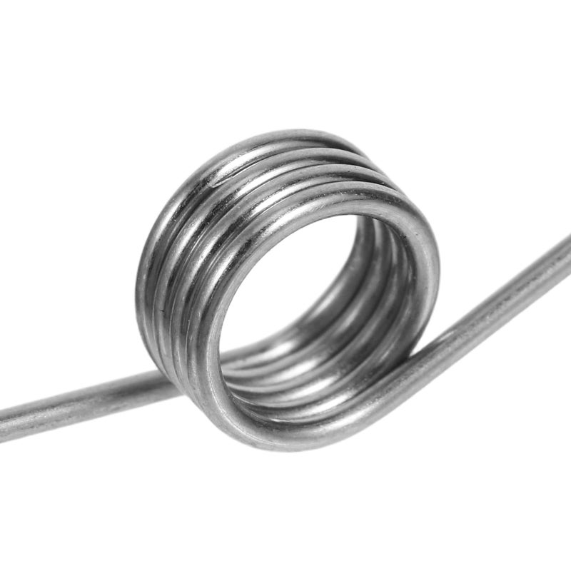Stainless Steel Garbage Can Lid Torsion Spring Replacement 4 Pack For Bin Repair - Image 4