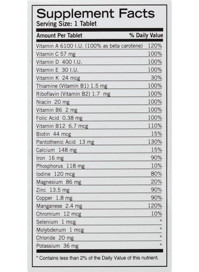 Geritol Complete Tablets, 100 Count (Pack of 3) - Image 4
