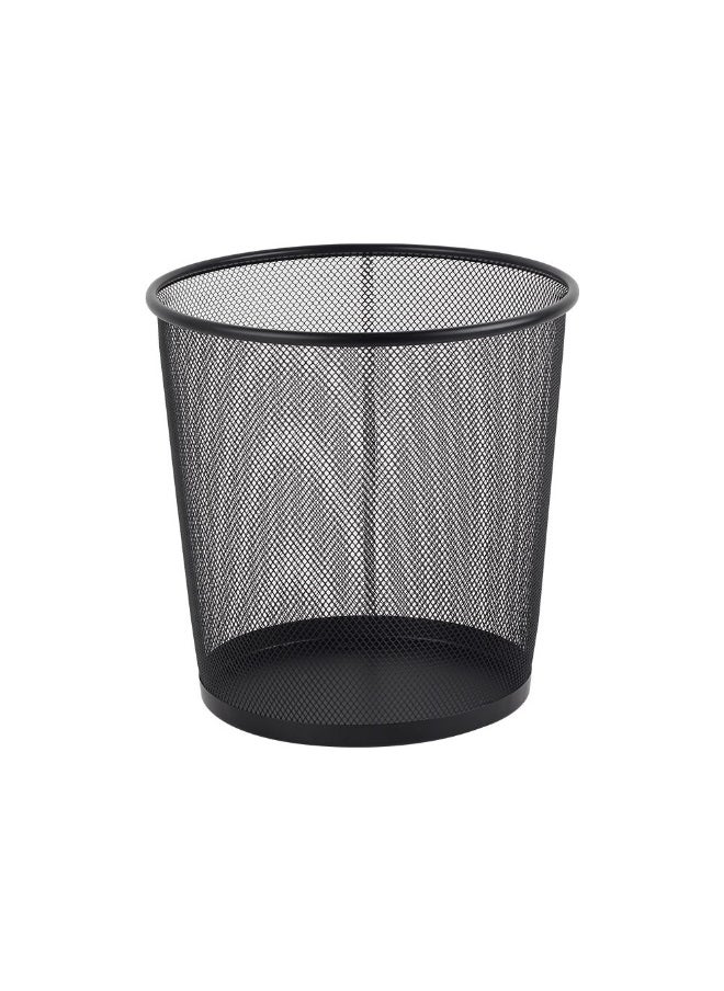 DANUBE HOME Danube Home Falcon 10L Metal Mesh Dustbin - 15X15X28Cm Stylish Black Waste Disposal Bin For Kitchen, Bath & Laundry Durable Iron Trash Can For Home & Office House Cleaning Accessories  - Image 3