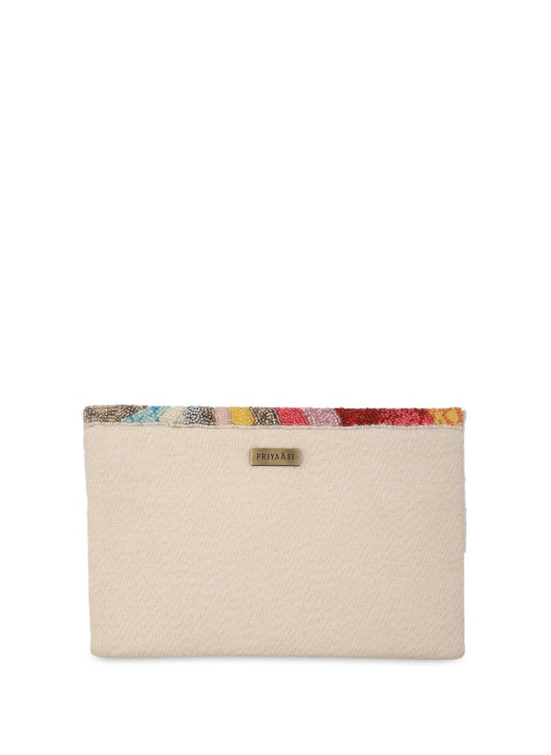 Priyaasi Textured Embellished Structured Sling Bag  - Image 4