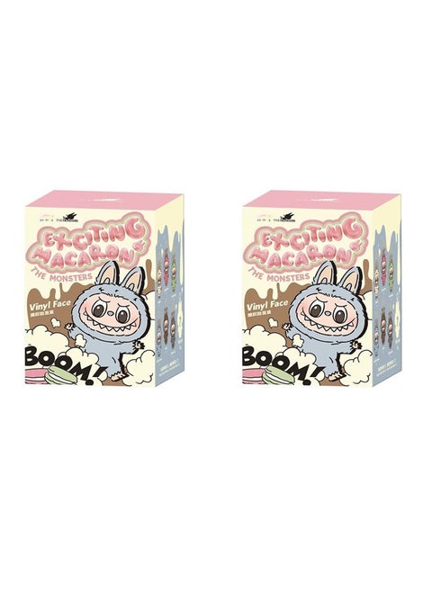 POP MART Monster - Delicious Macaron Vinyl - 2 Pieces Popular Figures, Random Figures, Action Figures, Collectors & Collectors, Art Toys, Figures, Gifts