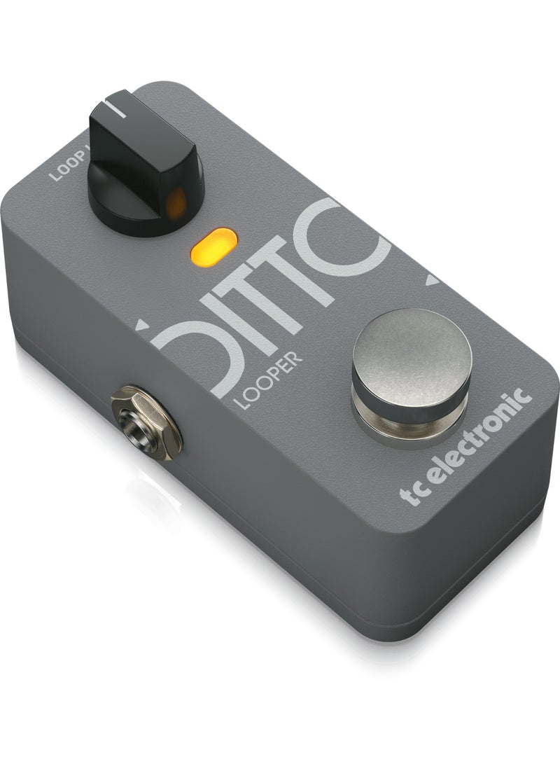 TC Electronic DITTO2LOOPER Second Generation DITTO LOOPER with Redesigned Footswitch, SingleTap Looping, Intelligent LoopSnap and Bluetooth App Integration - Image 2