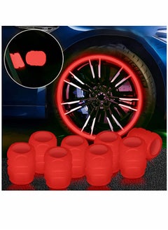 24PCS Car Valve Cap Tire Valve Stem Caps Noctilucous Illuminated Tire Air Caps Cover Auto Wheel Valve Stem Cap, Wheel Accessories, Universal Wheel Valve Caps for Car Truck Motorcycles Bike Tires (Red) - pzsku/Z666F5A3B04B946FC7395Z/45/_/1698455050/c1e07bca-d792-4390-821d-dfc2801de166