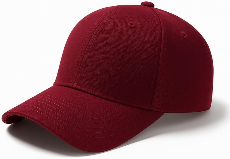 ALKAYAN Unisex Plain Cap - Adjustable Baseball Cap Assorted Colors for All Taste - Image 4