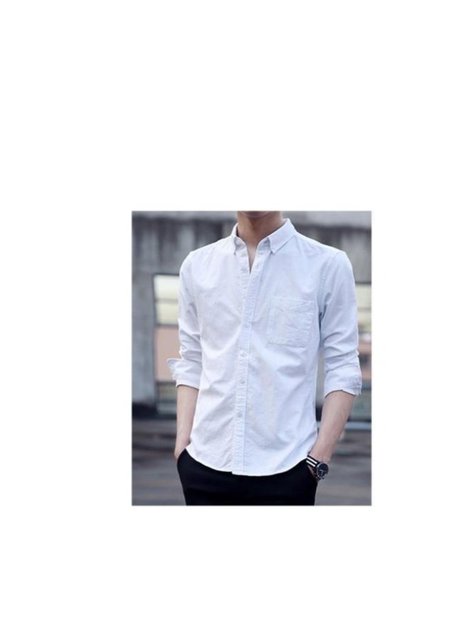 Beauenty Oxford long sleeve simple shirt - Image 2