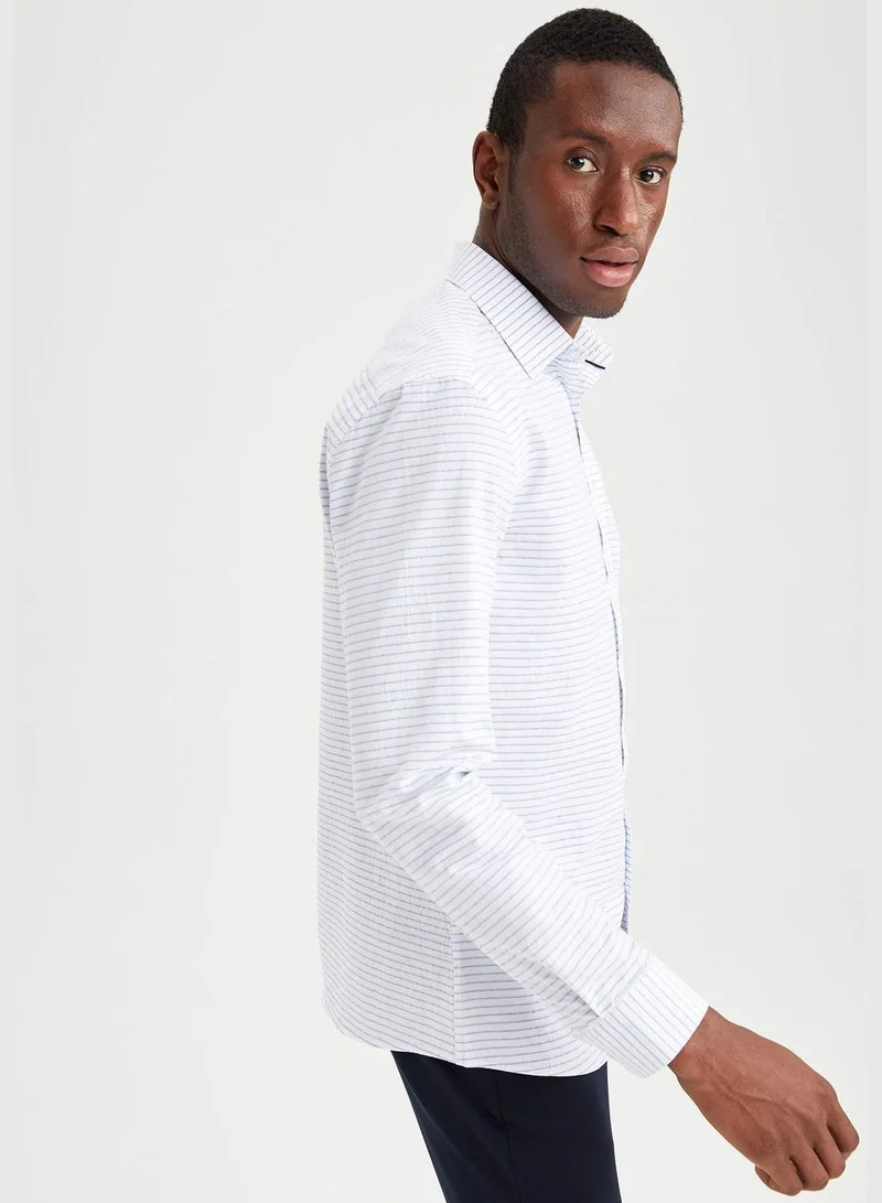 DeFacto Modern Fit Long Sleeve Shirt