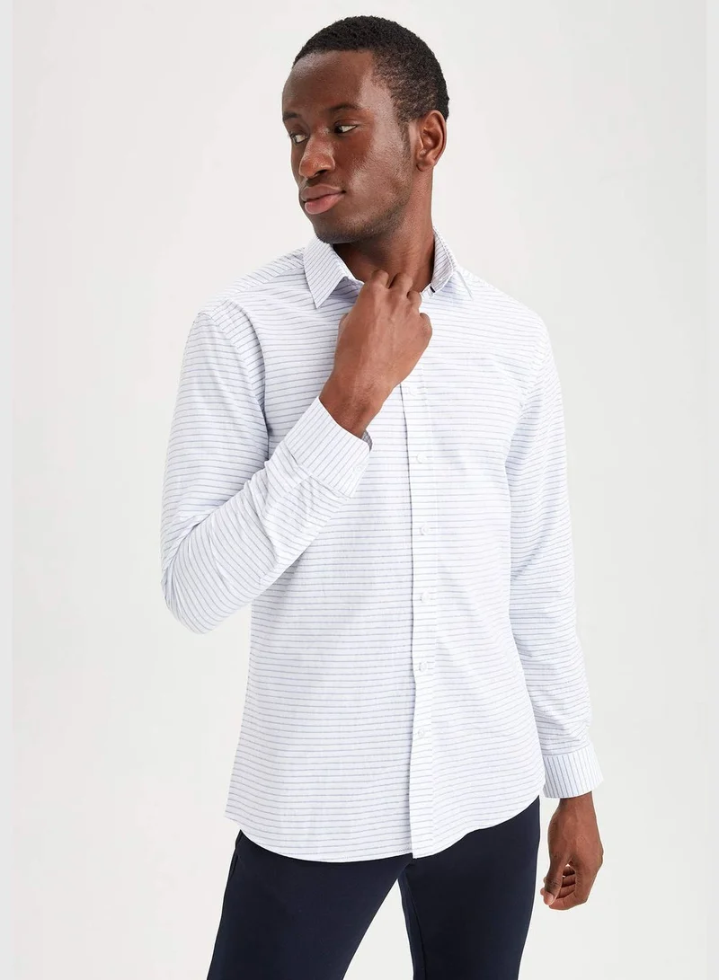 DeFacto Modern Fit Long Sleeve Shirt