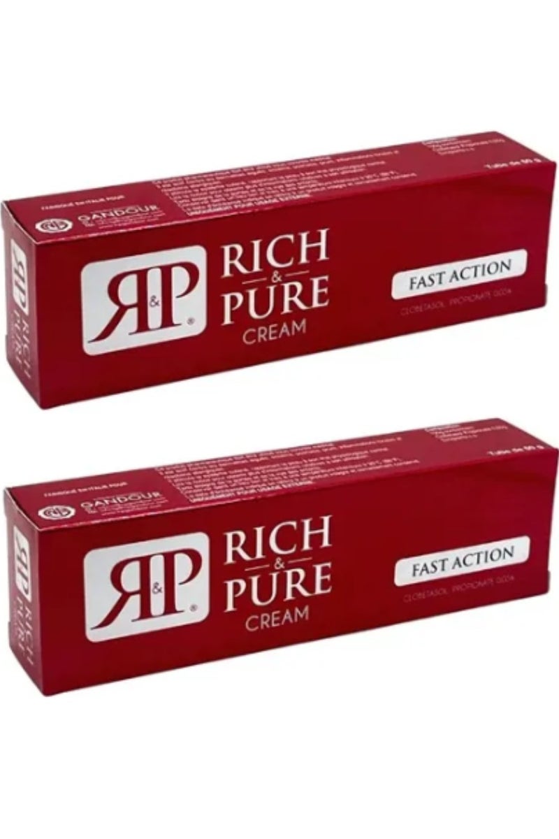 ريتش آند بيور قطعتين من كريم سريع المفعول 50x2 جم
