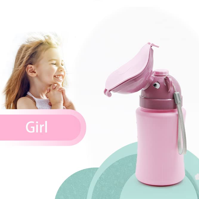 Alytimes Portable Potty Travel for Car Travel Camping for Outdoor Car Travel Road Trip Camping Park Beach (Girl Pink) - Image 4