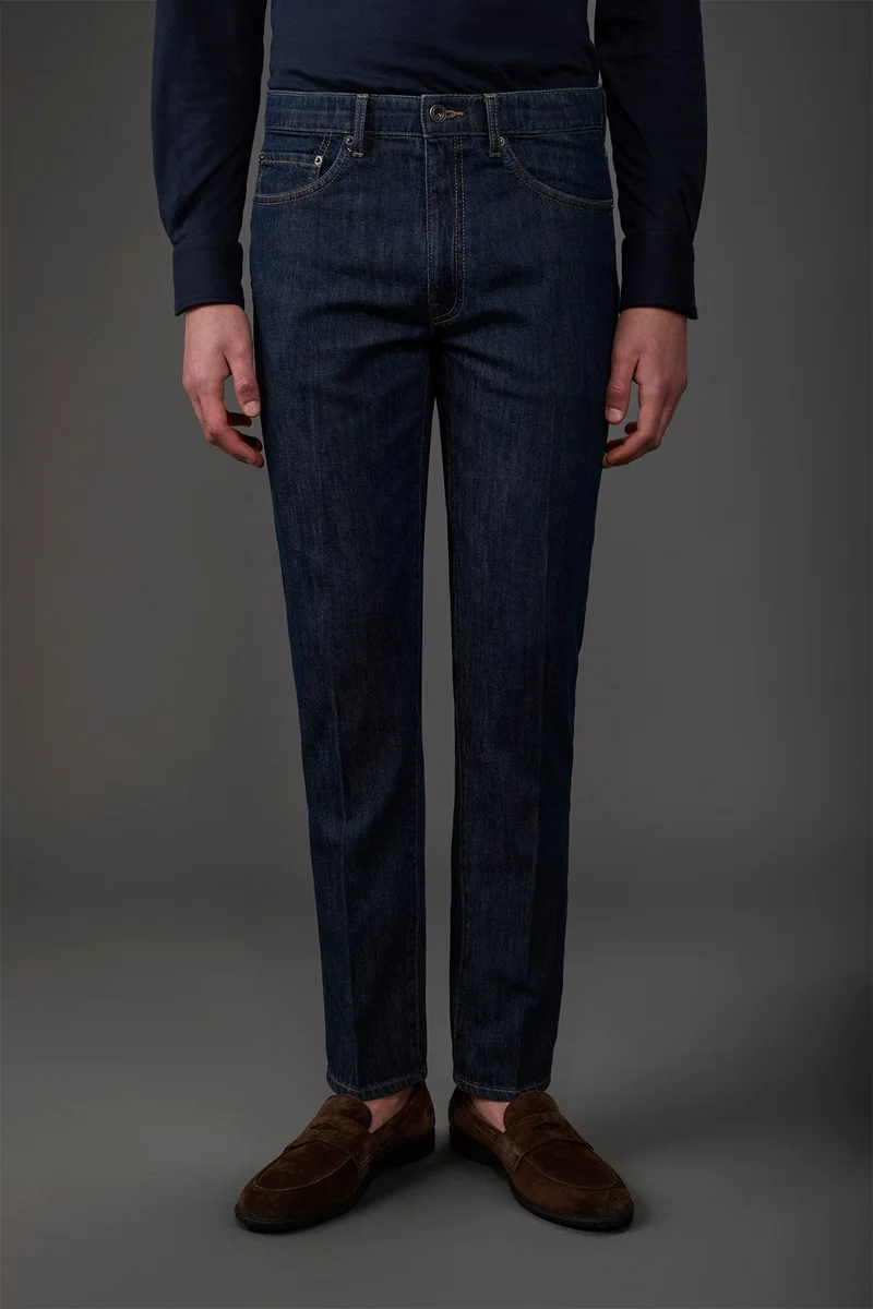 Doppelganger Blue Men's 5-pocket jeans - DK Denim for Men | Best Price UAE
